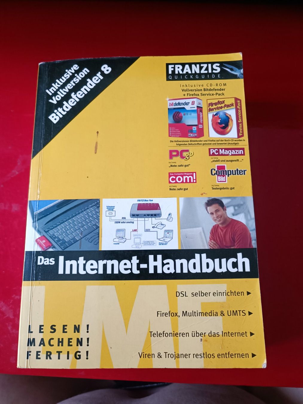 Bücher: 1 INTERNETHANDBUCH inklusiv Vollversion BITDEFENDER 8 fast – Gebraucht aus Glis von MYS-Wallis2020 7