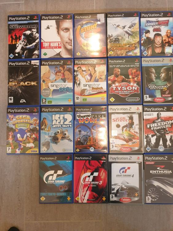 30 PlayStation 2 Spiele PS2 Kaufen auf Ricardo