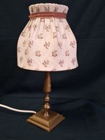 Vintage Nachttischlampe / Tischlampe , Messing