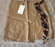 Jupe similicuir camel neuve, avec étiquette