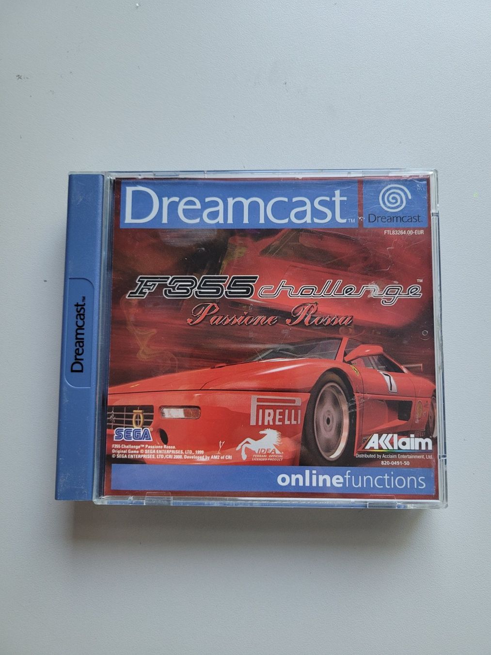 Giochi: F355 Challenge   / Sega Dreamcast (PAL) – Usato da Uezwil venduto da -Retrogames-