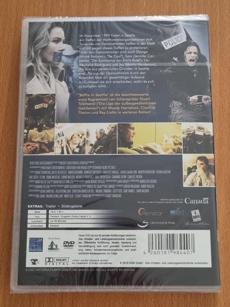 Tutti i DVDs: DVD: Battle in Seattle - NEU – Nuovo e nell'imballaggio originale da Ehrendingen venduto da Thomas_2 1