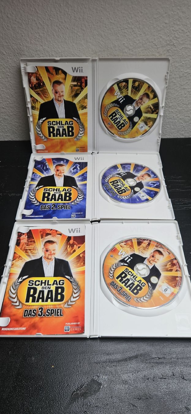 Nintendo Giochi: Schlag den Raab 1-3, Nintendo Wii – Usato da Belp venduto da Ginus85 1