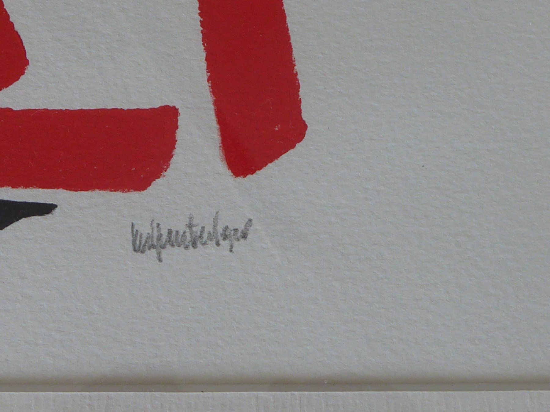 Dipinti: Selbstportrait / Abstrakte Malerei / Handsigniert – Nuovo (secondo la descrizione) da Uzwil venduto da kulu53 2