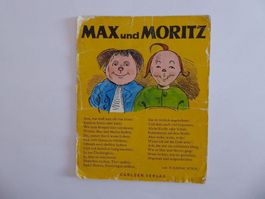 Heft Max & Moritz von Wilhelm Buch, 1970