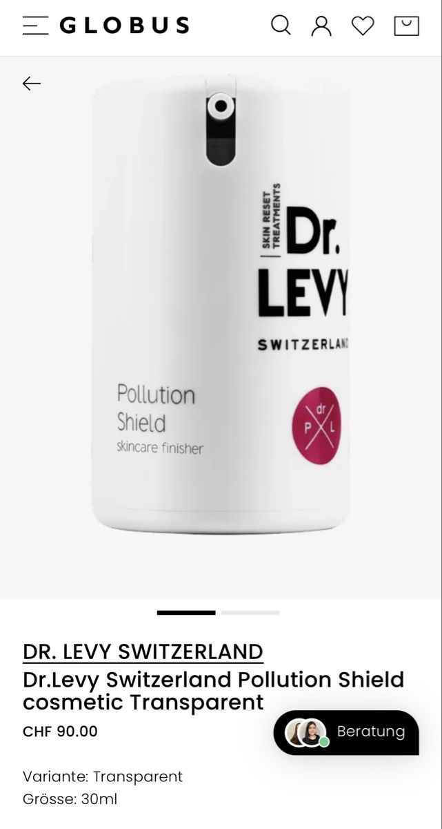 Cura del viso: Dr. Levy Pollution Shield - Ladenpreis CHF90.00, Neu! – Nuovo e nell'imballaggio originale da Zürich venduto da deruja 4