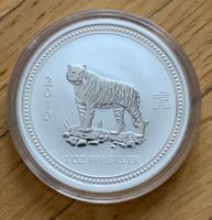 Lunar I Münze Tiger 2010 / 1 Unzen Silber Australien