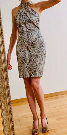 Marciano by Guess Kleid, Schlangenmuster, Gr. 36-38, WIE NEU