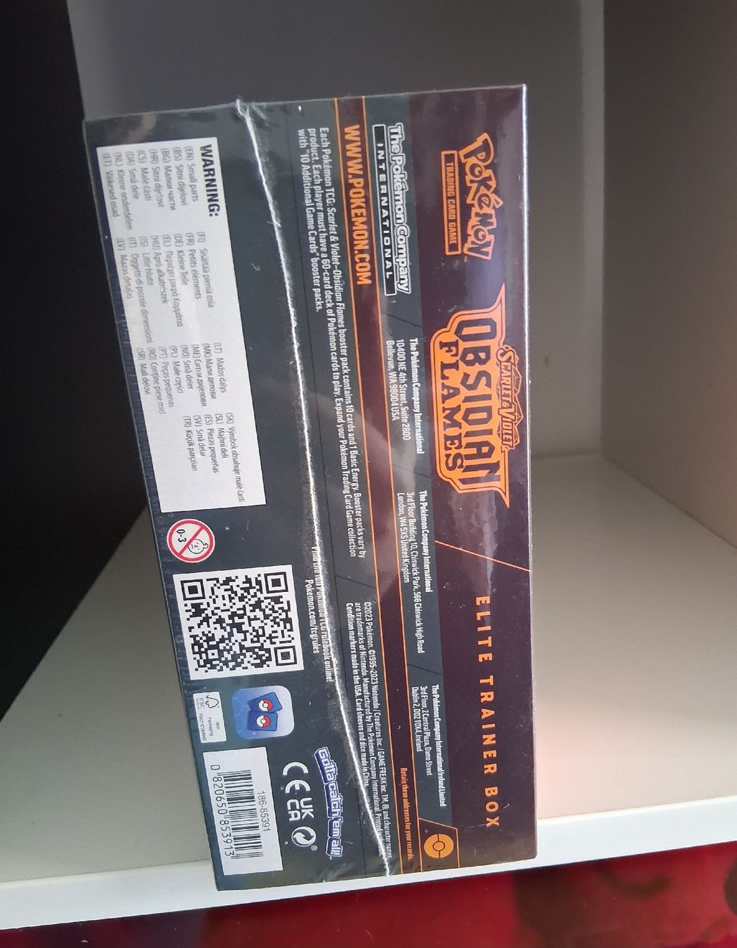 Pokémon Carte collezionabili: Pokemon: Obsidian Flames ETB Sealed – Nuovo e nell'imballaggio originale da Bettlach venduto da maj_2n6x 5