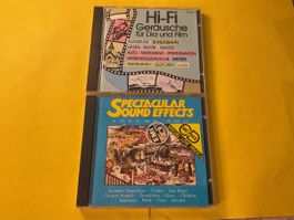 2 CD's Hi-Fi Geräusche für Dia und Film - Sound Effects
