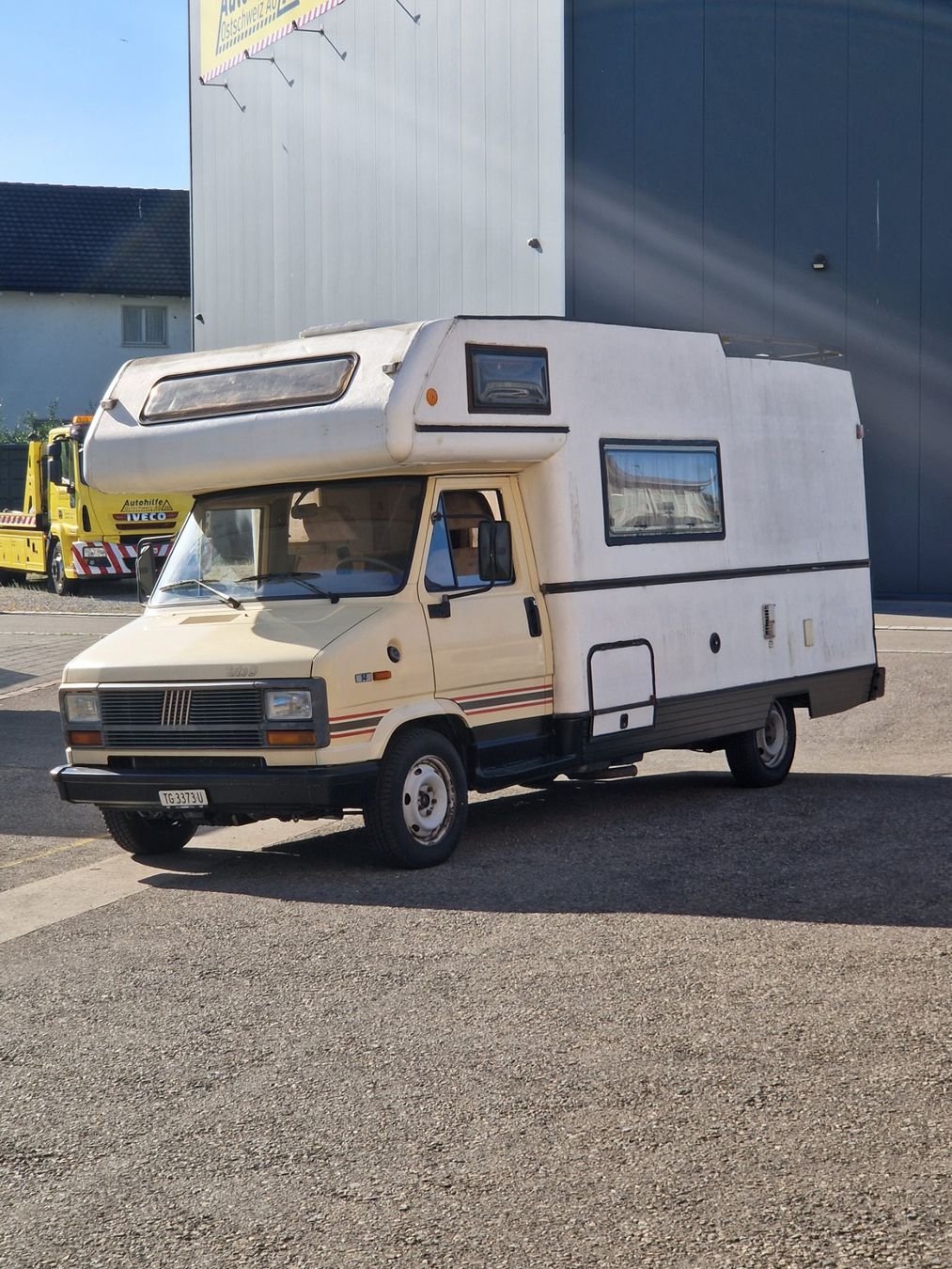 Fiat Camping Fahrzeuge: FIAT DUCATO WOHNMOBIL – Gebraucht aus Frauenfeld von dragon1000