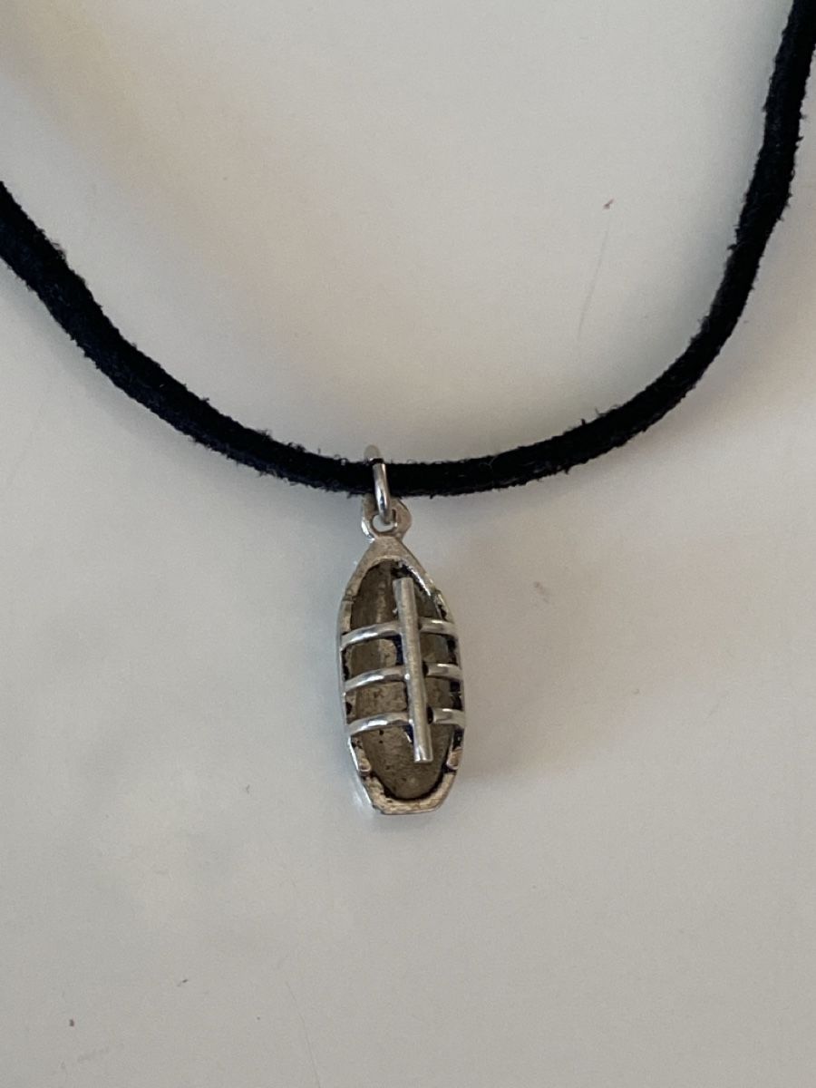 Anhänger: Sterling Silber Ticino Boot Anhänger  mit Kette – Gebraucht aus Läufelfingen von Alles_Garantie 1