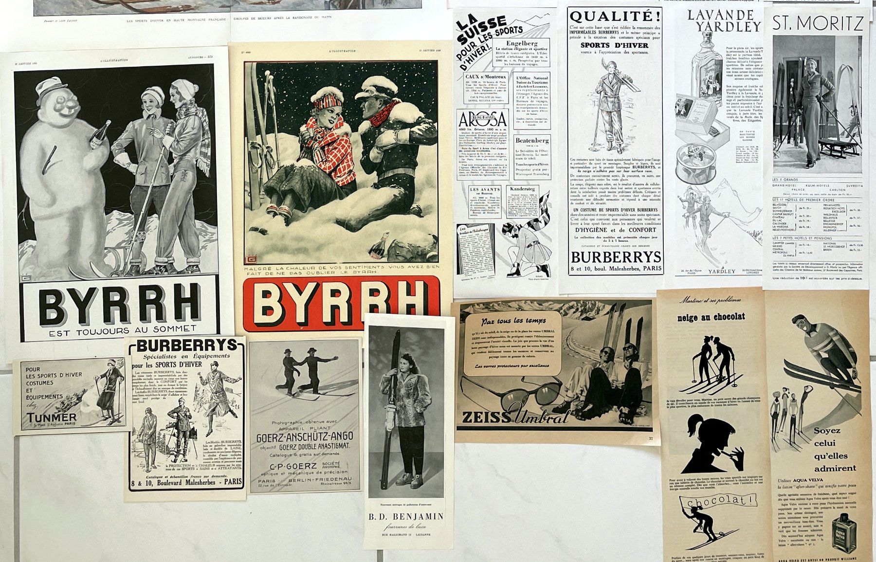 ski-20-alte-werbungen-anciennes-publicit-s-19209-55-gebraucht-in
