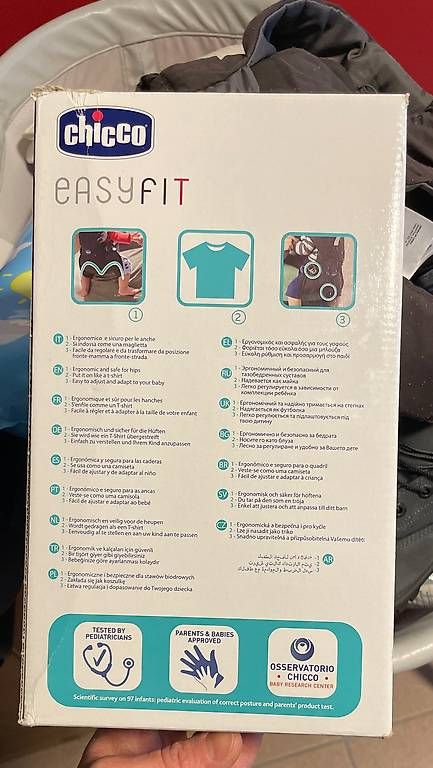 Pasti del neonato: Easyfit Chicco – Usato da Sorengo venduto da luc_bn68 2