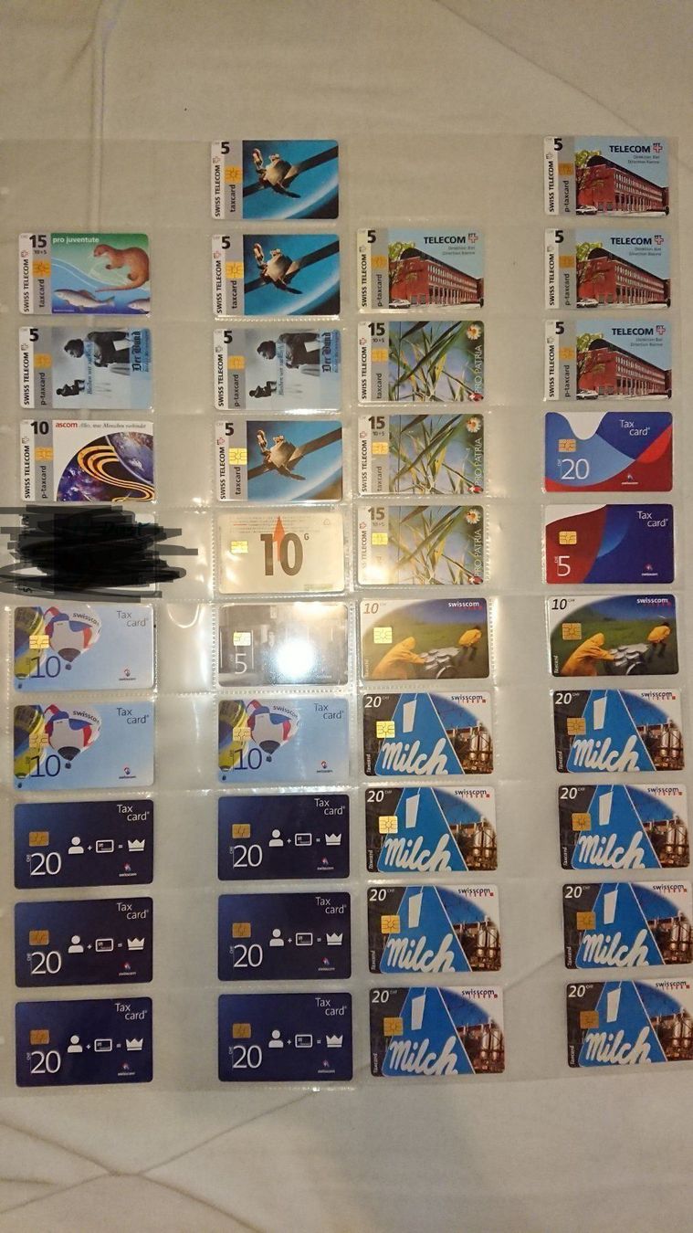 Telefon- & Taxkarten: Lot avec + de 300 pièces – Gebraucht aus Cortaillod von signep 2
