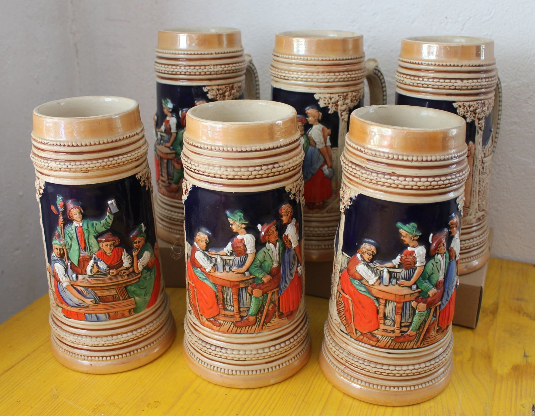 Bicchieri: Bierhumpen Keramik Glas – Usato da Seewen SO venduto da Bettenberg