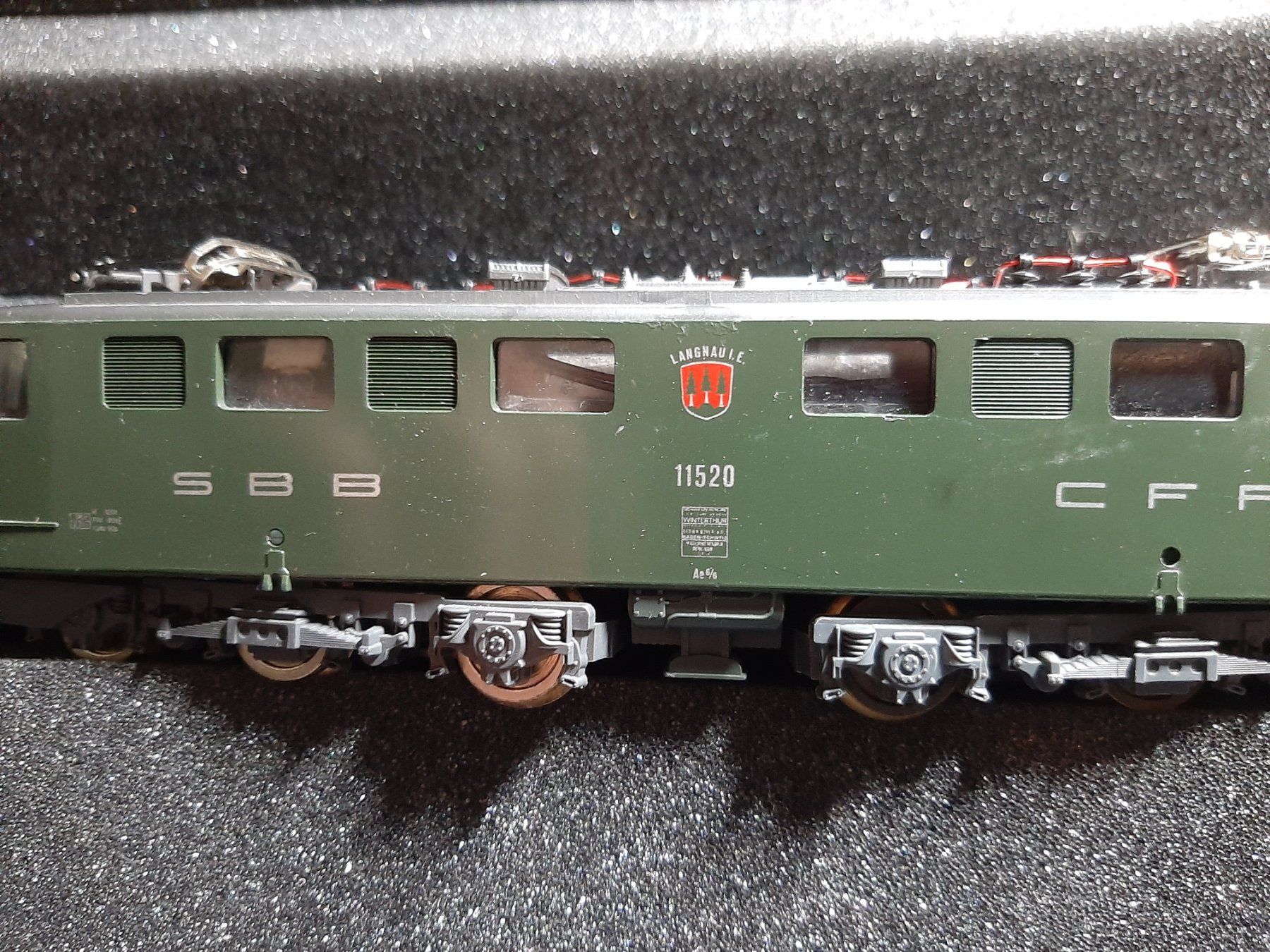 Lima Modellini di ferrovie: LIMA LANGNAU I.E. 11520 REF 9 – Usato da Avully venduto da RIVALIS 1