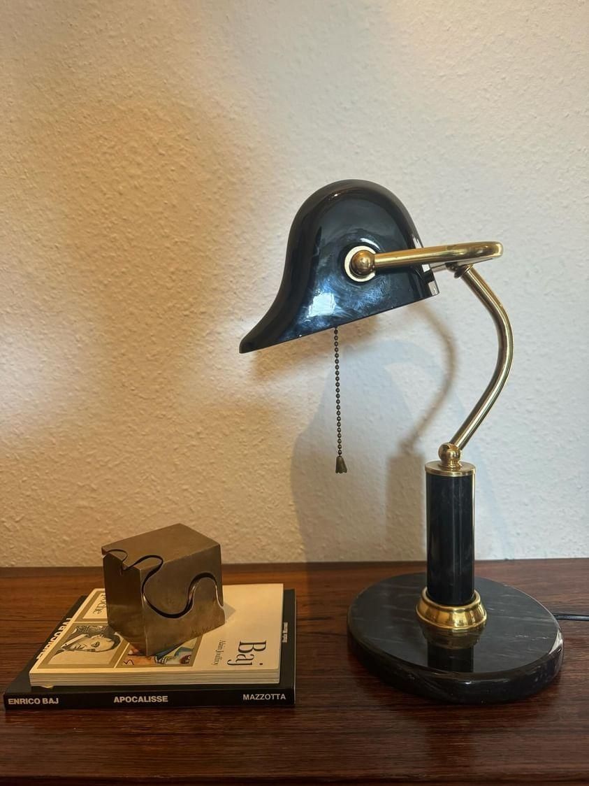 Lampade: ancienne lampe banquier – Usato da Vésenaz venduto da Angela.C3 1