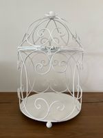 Dekorativer Metal Vogelkäfig, Shabby Chic, 