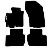 Velours Fussmatten für Mitsubishi Outlander 2007-2012 Logo