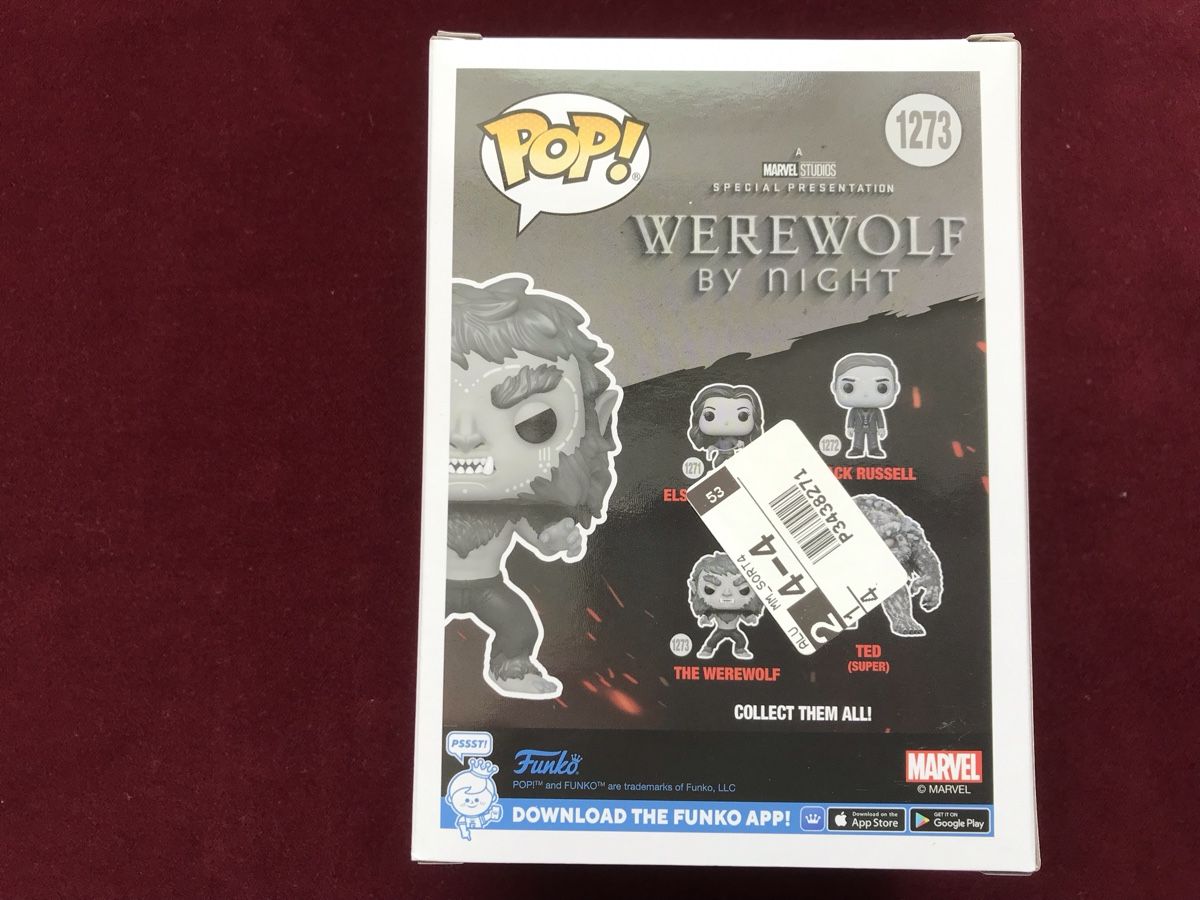 Funko Statuette: Funko Pop The Werewolf 1273 Marvel neu – Nuovo e nell'imballaggio originale da Basel venduto da bom_p2ql 2