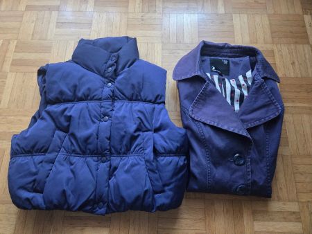 Jacke Gr. 36 und Veste Gr. s