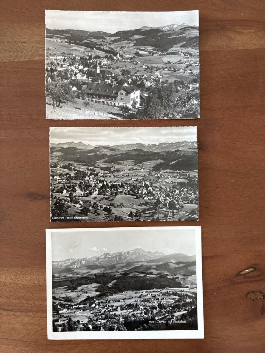 Cartes postales: 8 Ansichtskarten Schweiz von Teufen AP – D'occasion à Oftringen par Cla.vD.74