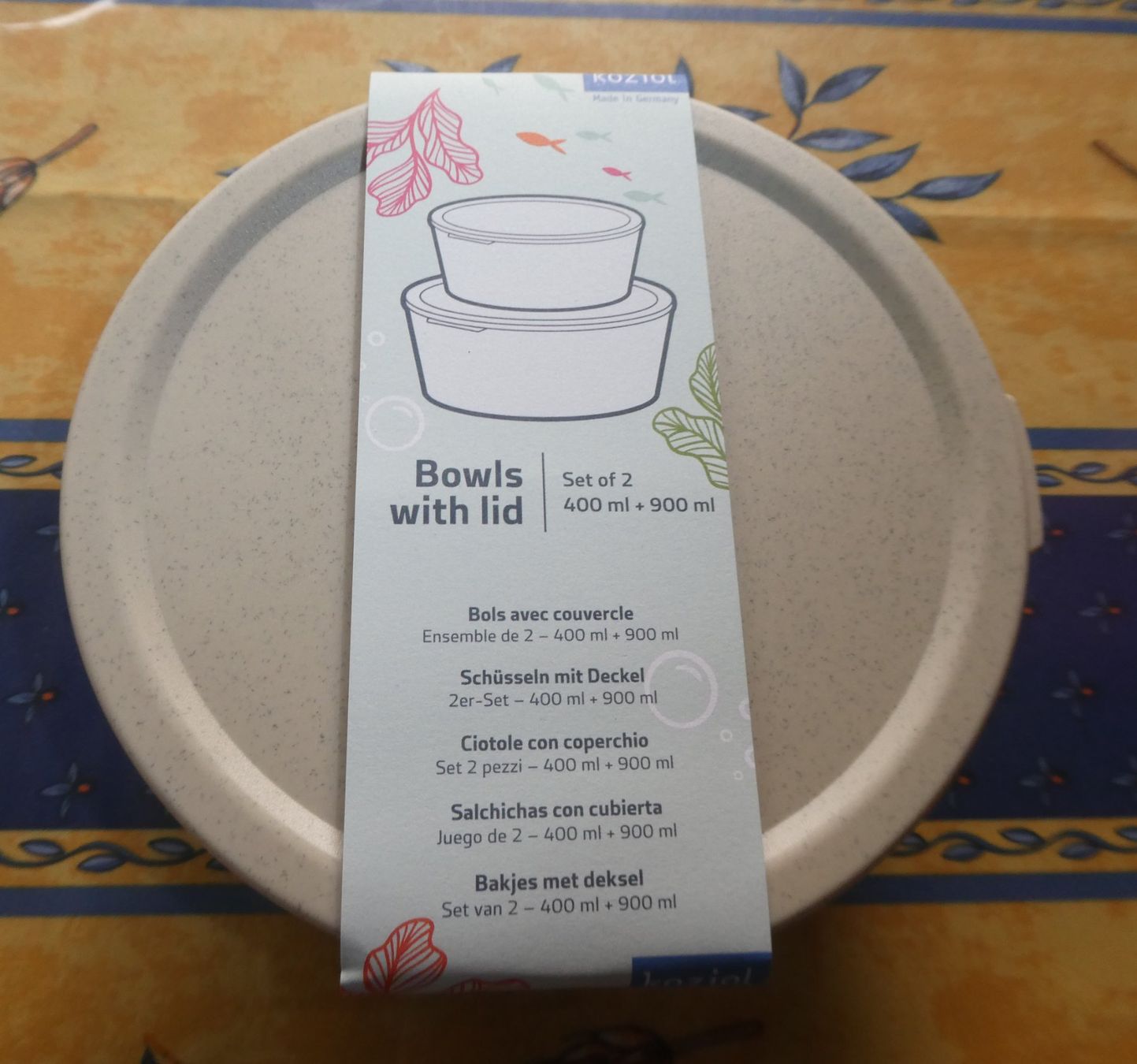Coop Behälter & Ähnliches: Summer splash Saladiers duo pack neuves – Neu und originalverpackt aus Troistorrents von Marion70