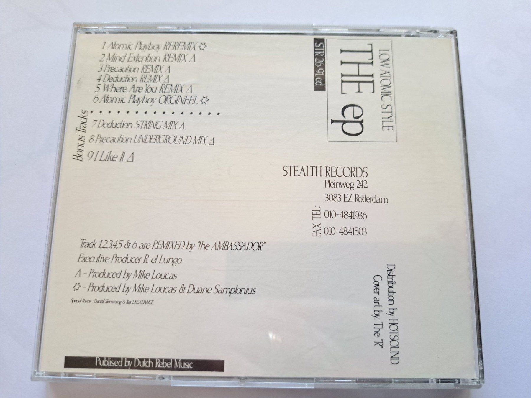 CDs: CD Low Atomic Style – The EP ( Techno Hardcore )  – Gebraucht aus Pully von bro_n52j 1