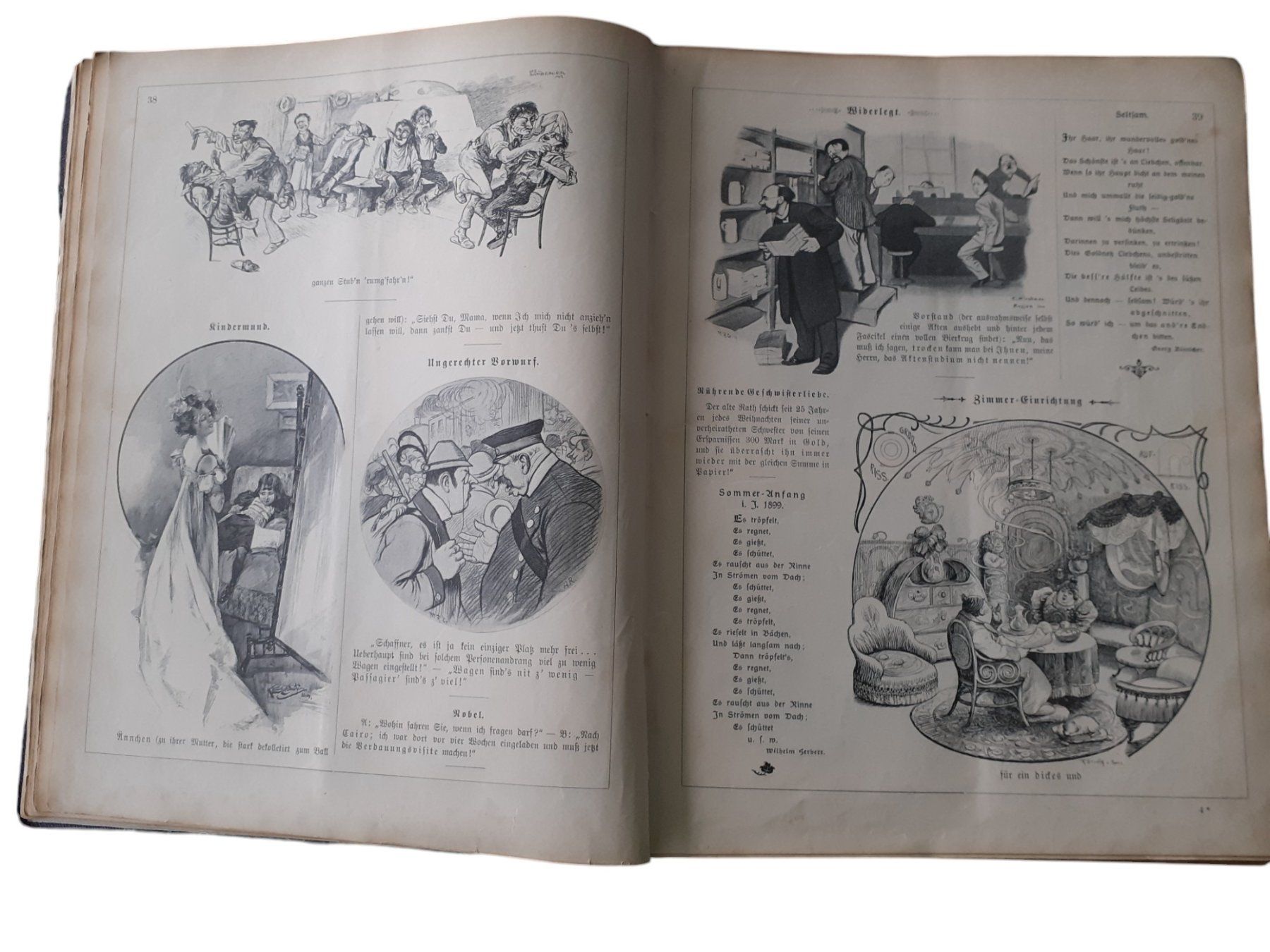 Libri: Fliegende Blätter Satirezeitschrift um 1850 – Usato da Mörschwil venduto da aik_x8mc 5