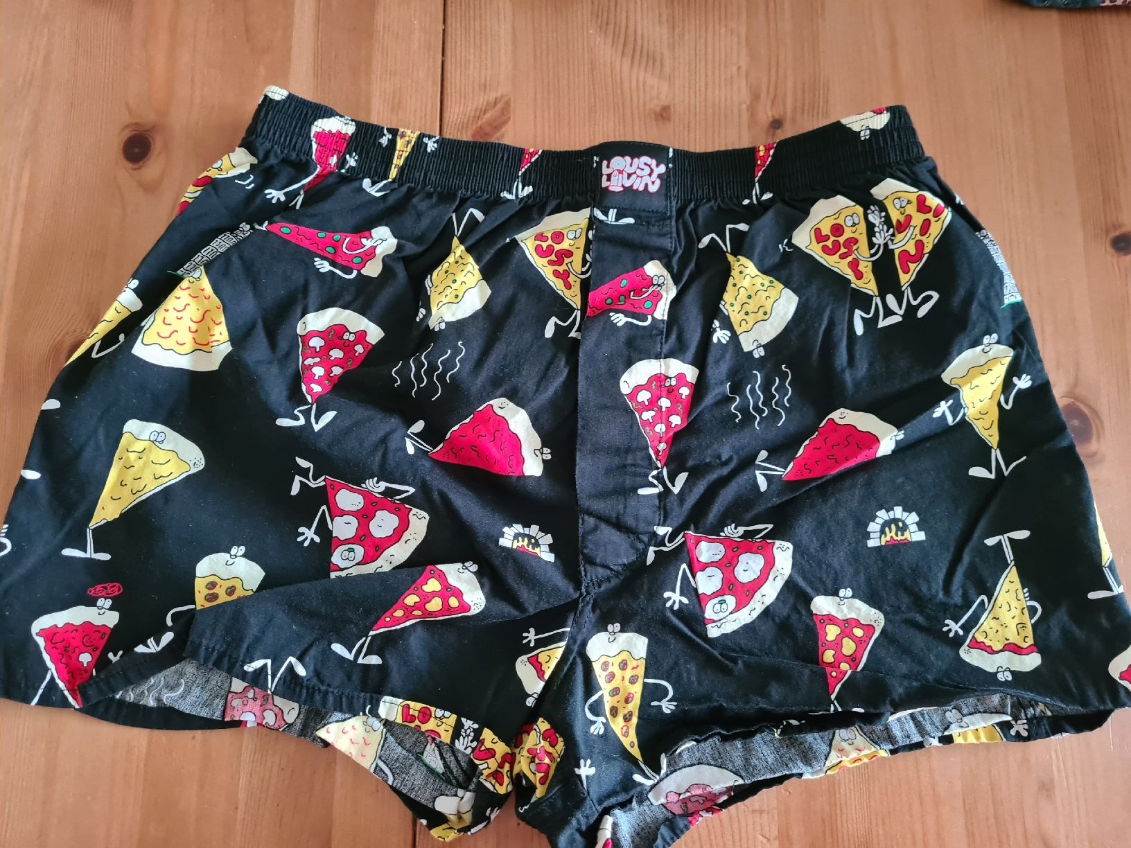 Unterwäsche: Boxershorts Gr. L Pizza Print – Neu (gemäss Beschreibung) aus Horw von Mirii91