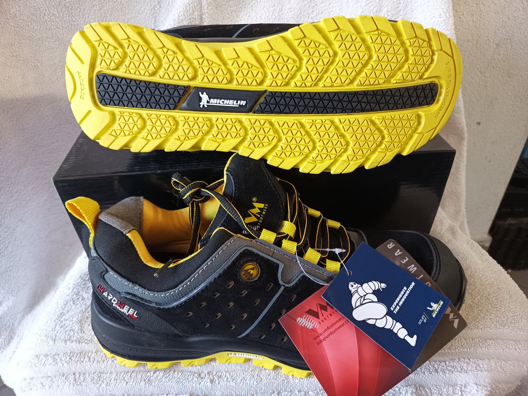 Scarpe da uomo: Arbeitsschuhe / Sicherheitsschuhe S1P 43 – Nuovo e nell'imballaggio originale da Oberegg venduto da 19franzi94 5