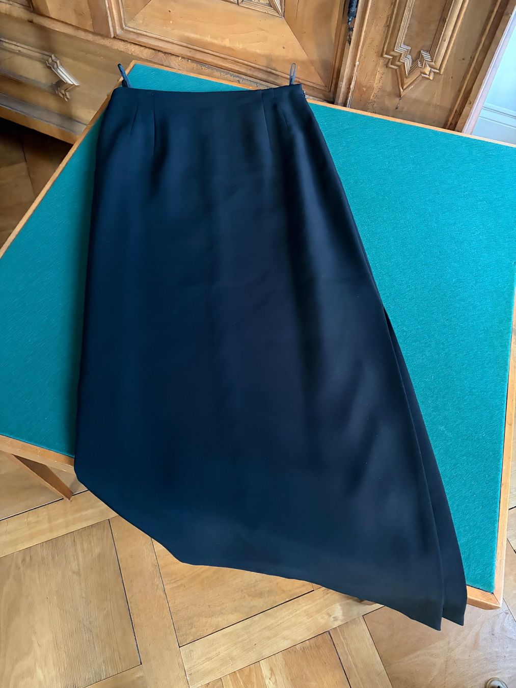 Gonne: HIRSCH Maxi Rock / elegant mit langem Seitenschlitz / Gr. 36 – Nuovo (secondo la descrizione) da Interlaken venduto da Bona55 1