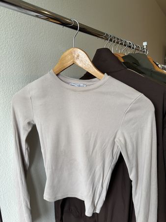 Langarm Oberteil Grösse XS