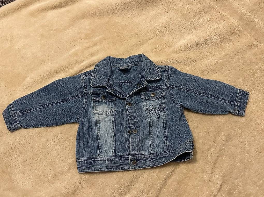 Jacken & Mäntel: Jeans Jacke Gr. 80 Mädchen – Gebraucht aus Laax GR von adi-candy