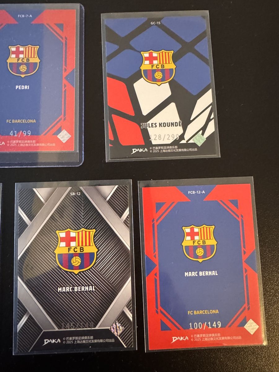 Sammelbilder & Trading cards: Barcelona Daka nummerierte Sammelkarten – Neu (gemäss Beschreibung) aus St. Moritz von PauloM98 2