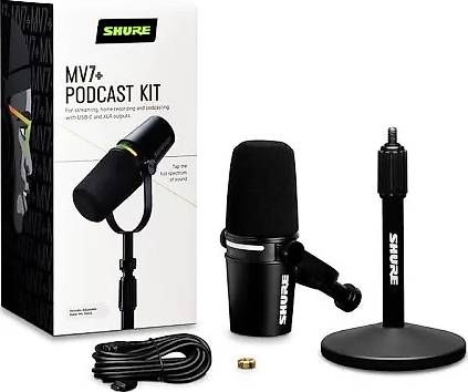Microfoni: Microfono professionale podcast MV7+ – Nuovo e nell'imballaggio originale da Osogna venduto da sashabricalli