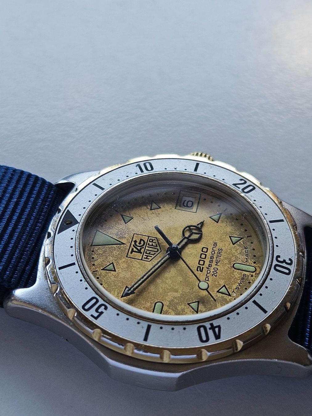 Tag Heuer Orologi: 671 Tag Heuer Professional 2000 Date Quartz – Usato da Berikon venduto da mmm21 1