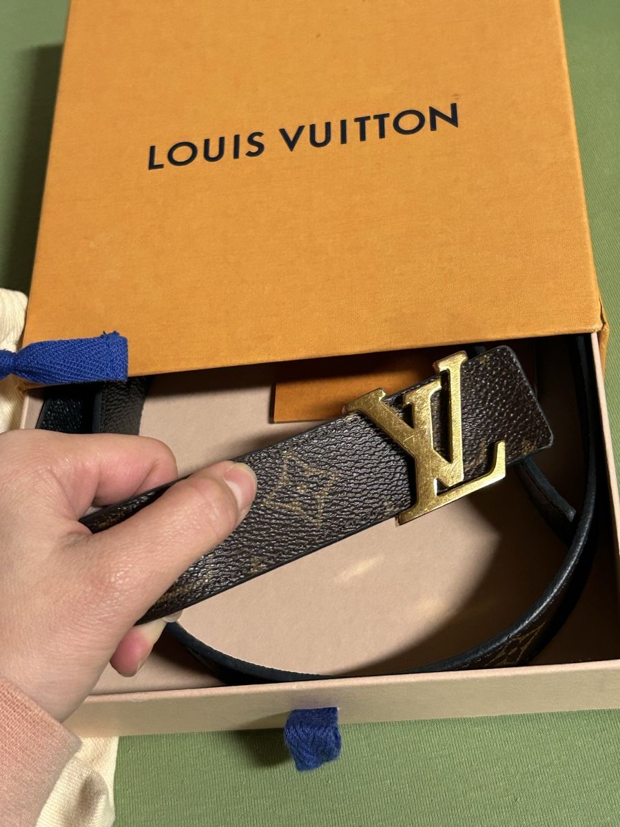 Louis Vuitton Cinture: Louis Vuitton Monogram Reversible Belt – Usato da St.Josefen venduto da lop_lh8d 4