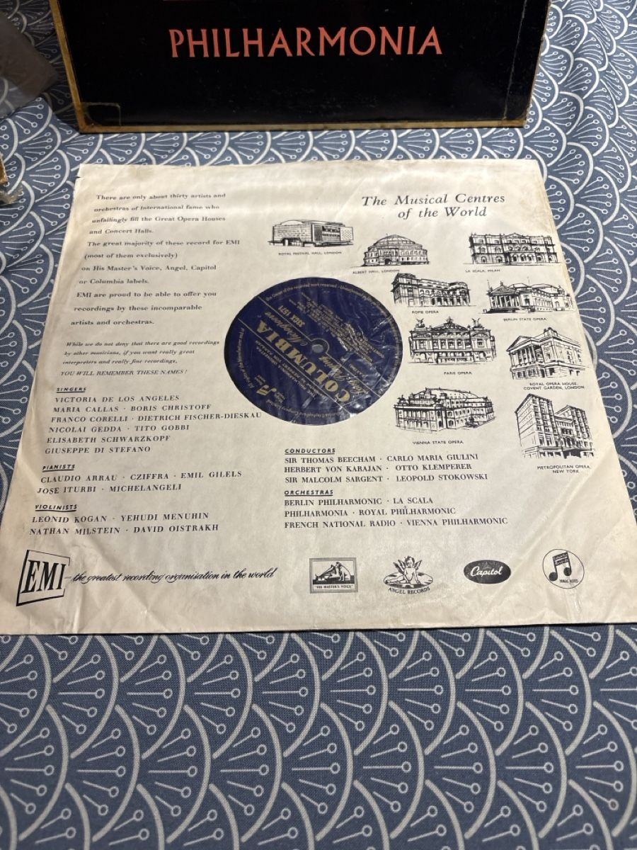 Dischi in vinile: Disque Vinyle Karajan 1812 Overture Hungarian March – Usato da Ste-Croix venduto da choupy60 1