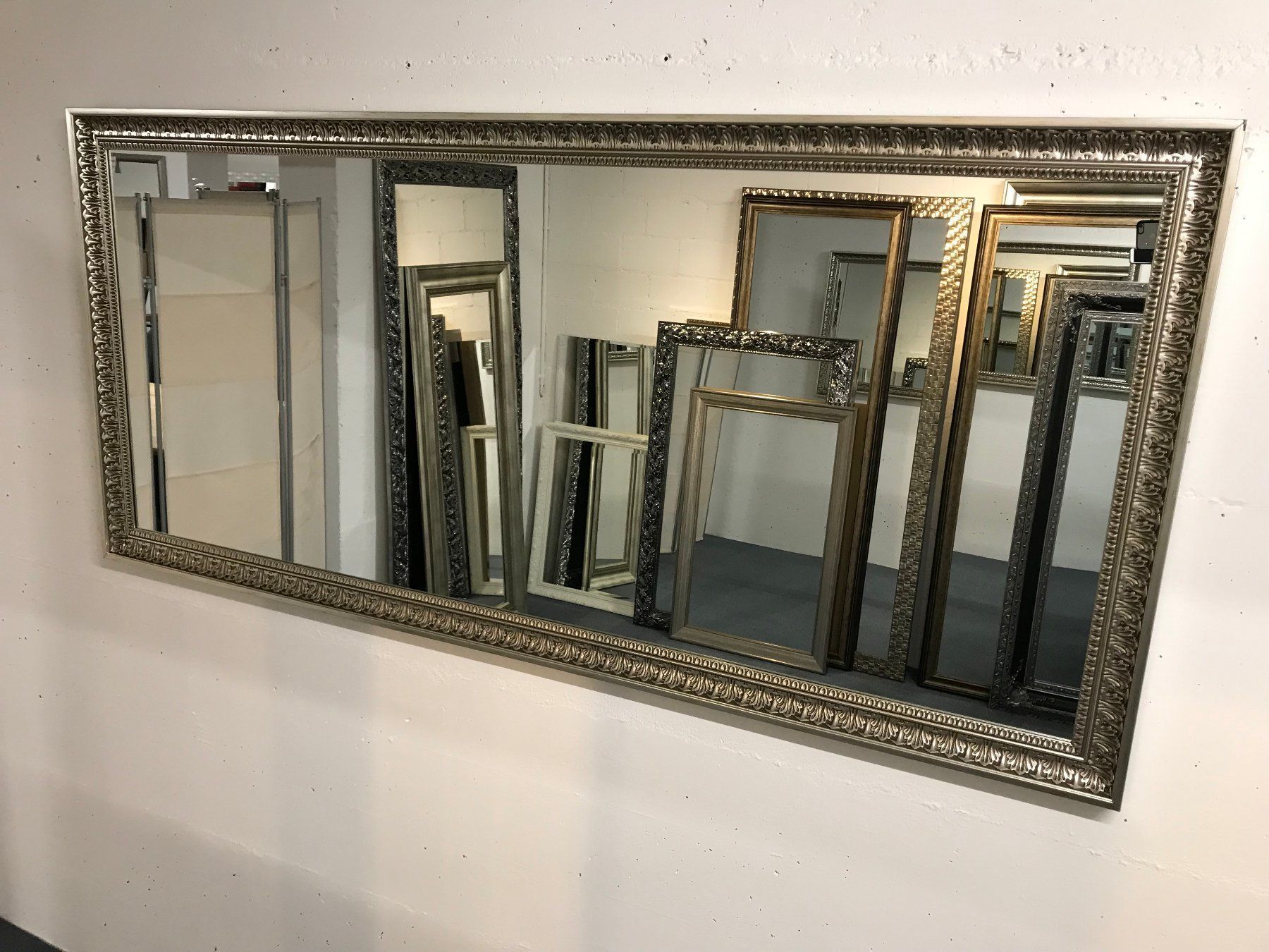Spiegel: Spiegel ANNOUK Rahmen silber 83 x 113 cm – Neu (gemäss Beschreibung) aus Unterentfelden von moebelrufli 4