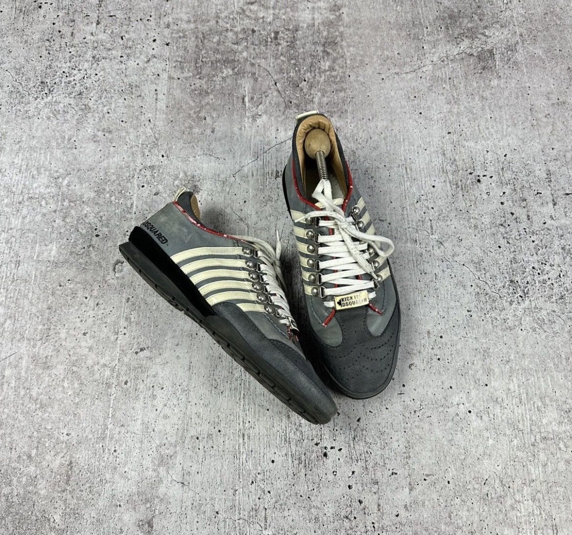 Dsquared2 Scarpe da uomo: Dsquared2 Schuh Kick it! Low top Sneaker – Usato da Bern venduto da nih_yc57 2