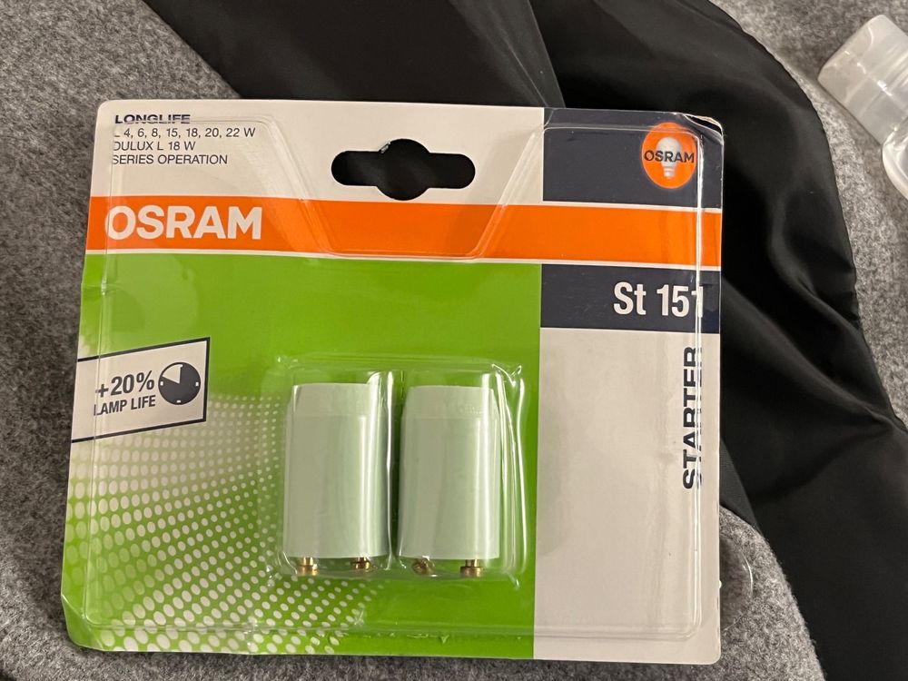 Osram Starter ST151 für Leuchtstoffröhre