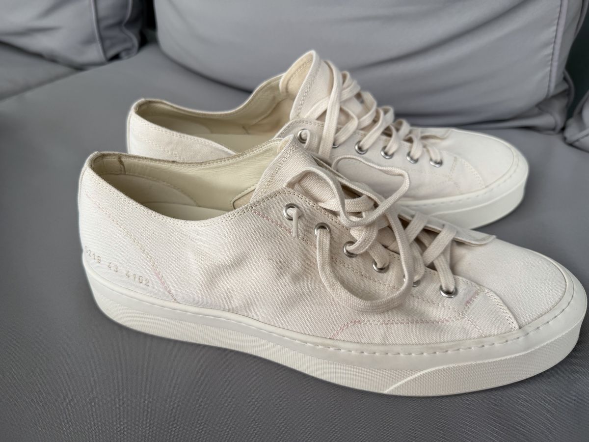 Chaussures hommes: Canvas-Sneakers COMMON PROJECTS gr 43 – D'occasion à St.Gallen par bubo2008