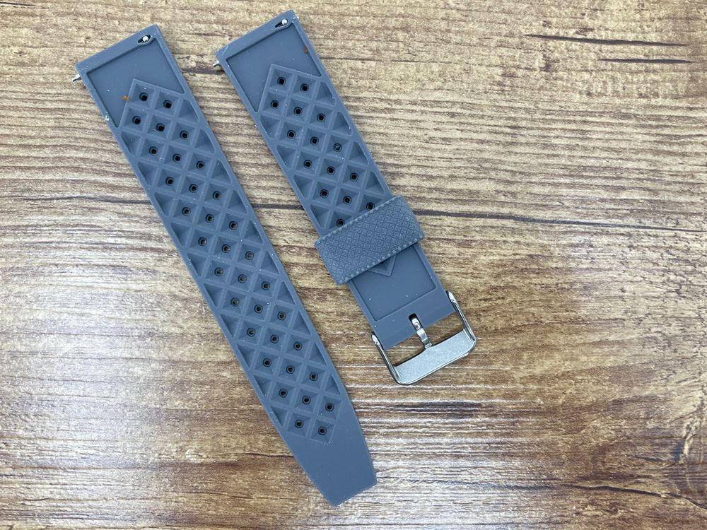 rally strap 22mm (Gummi Uhrenarmband) 2