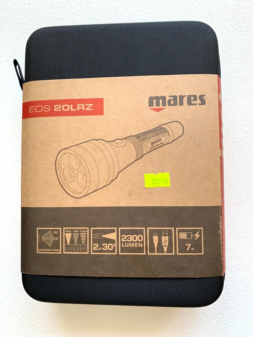 Mares Lampen: Mares - Tauchlampe - EOS 20 LRZ - Fabrikneu – Neu und originalverpackt aus Samstagern von Spliti