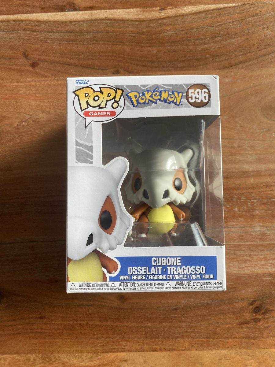 Funko Statuette: Figure Pop! Games #596 Cubone/Osselait – Usato da Misery venduto da yan_2yqx
