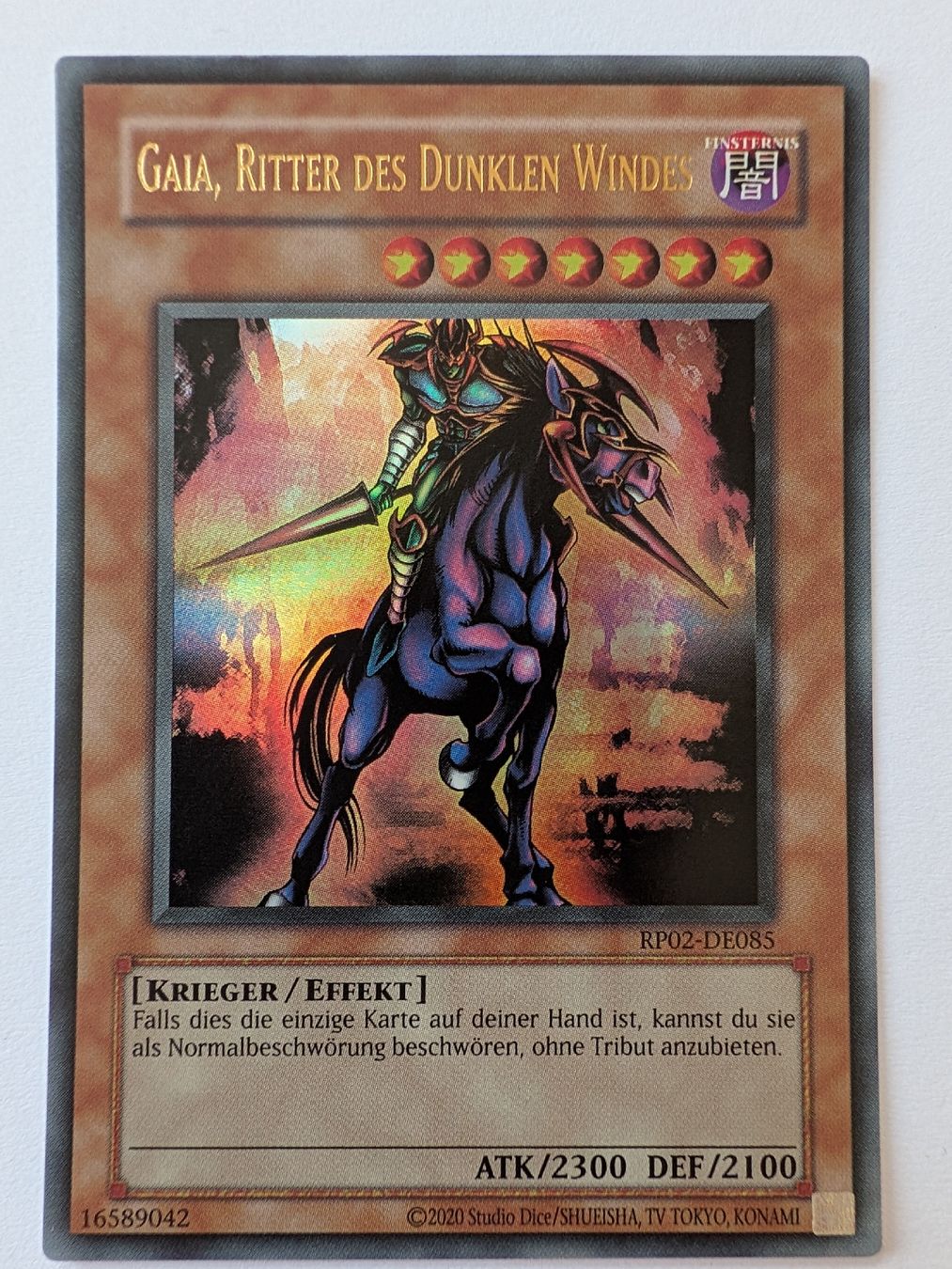 Yugioh Sammelbilder & Trading cards: Gaia, Ritter des dunklen Windes – Neu (gemäss Beschreibung) aus Märstetten von eri_9lt8