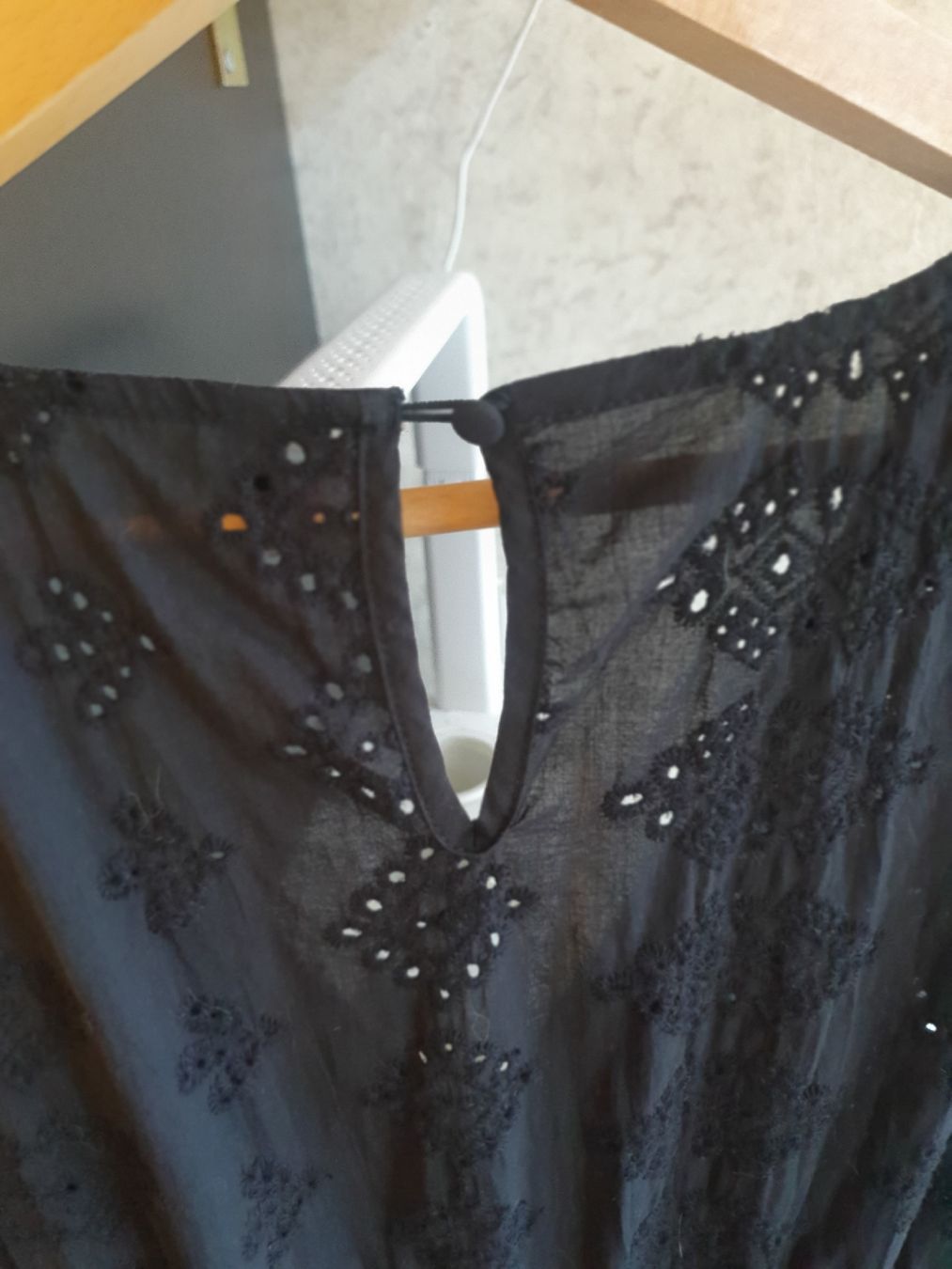 Vestiti: Schwarzes Boho Kleid mit Rüschen – Nuovo (secondo la descrizione) da Wimmis venduto da hel_m26m 3