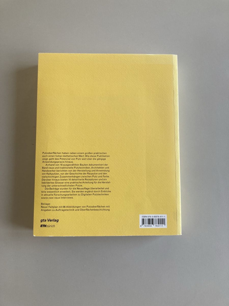 Libri: Annette Spiro: Über Putz – Usato da Zürich venduto da fannib 1